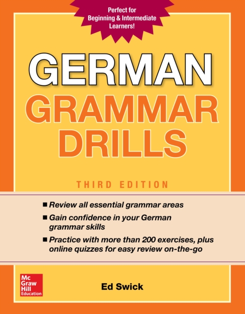 German Grammar Drills, Third Edition, EPUB eBook