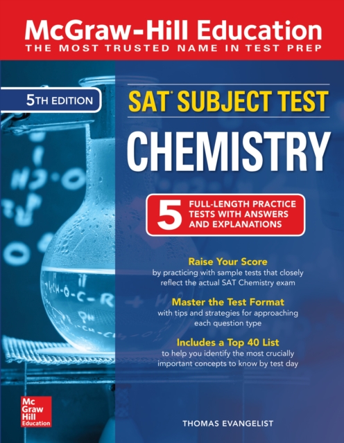 McGraw-Hill Education SAT Subject Test Chemistry, Fifth Edition, EPUB eBook