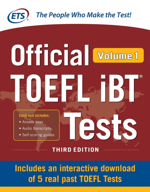Official TOEFL iBT Tests Volume 1, Third Edition, EPUB eBook