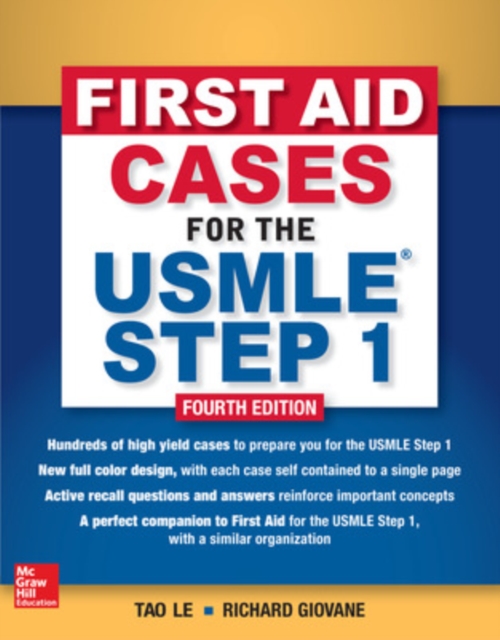First Aid Cases for the USMLE Step 1, Fourth Edition, Paperback / softback Book