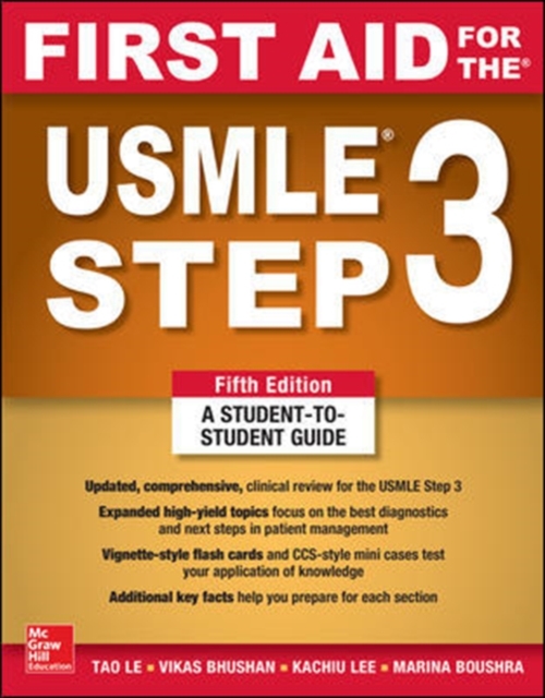 First Aid for the USMLE Step 3, Fifth Edition, Paperback / softback Book