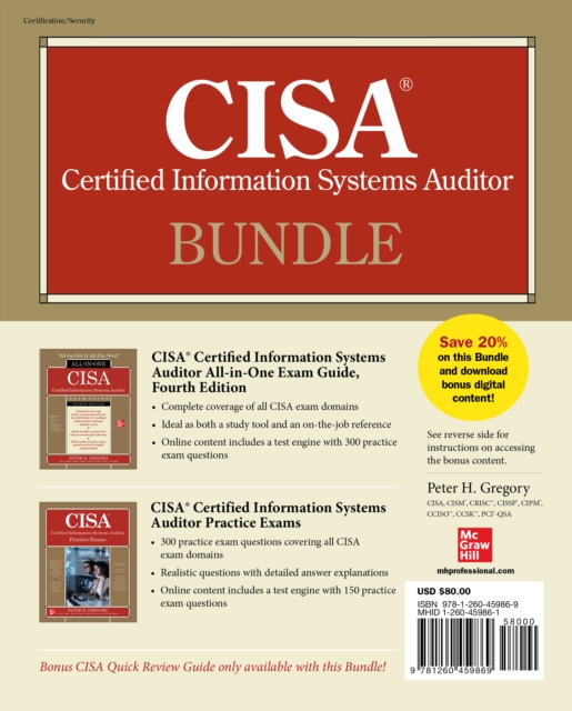 CISA Certified Information Systems Auditor Bundle, EPUB eBook