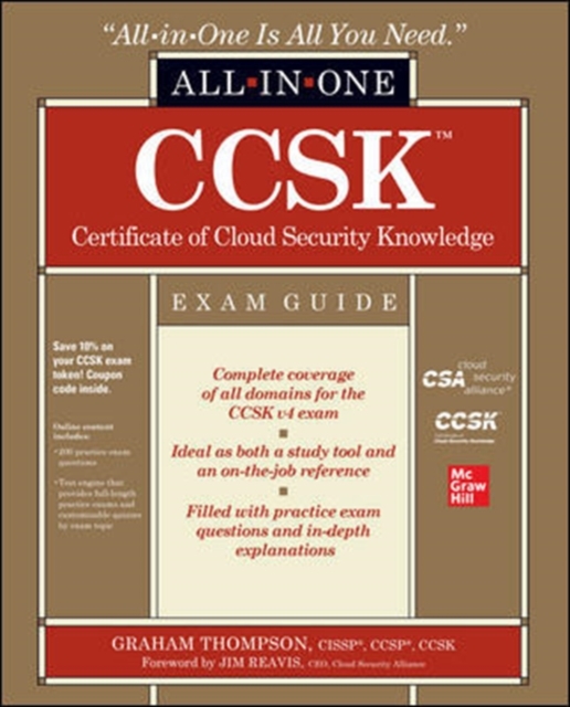 CCSK Certificate of Cloud Security Knowledge All-in-One Exam Guide, Paperback / softback Book