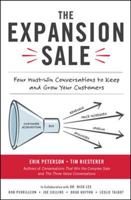 The Expansion Sale: Four Must-Win Conversations to Keep and Grow Your Customers, Hardback Book