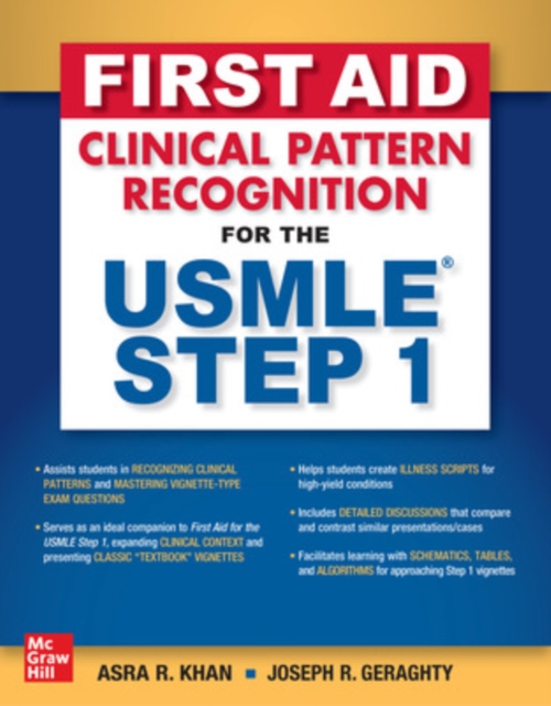 First Aid Clinical Pattern Recognition for the USMLE Step 1, Paperback / softback Book