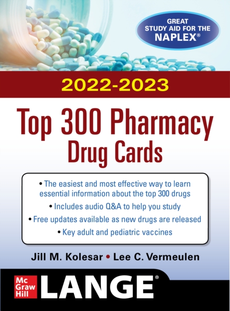 McGraw Hill's 2022/2023 Top 300 Pharmacy Drug Cards, EPUB eBook