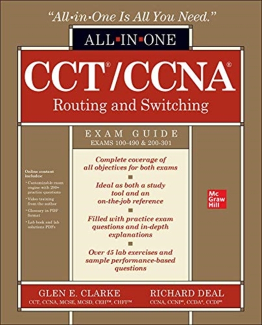 CCT/CCNA Routing and Switching All-in-One Exam Guide (Exams 100-490 & 200-301), Hardback Book