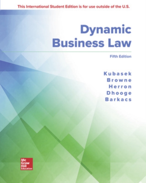 Dynamic Business Law ISE, EPUB eBook