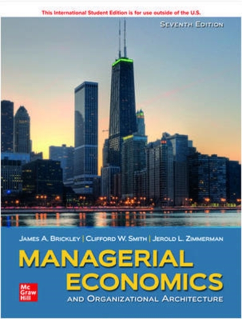 ISE Managerial Economics & Organizational Architecture, Paperback / softback Book