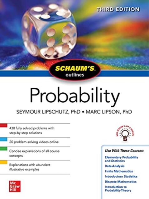 Schaum's Outline of Probability, Third Edition, Paperback / softback Book