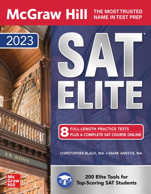 McGraw Hill SAT Elite 2023, EPUB eBook