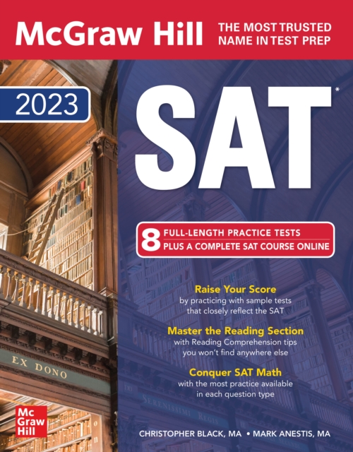 McGraw Hill SAT 2023, EPUB eBook