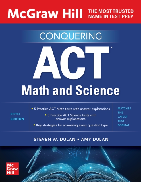 McGraw Hill Conquering ACT Math and Science, Fifth Edition, EPUB eBook