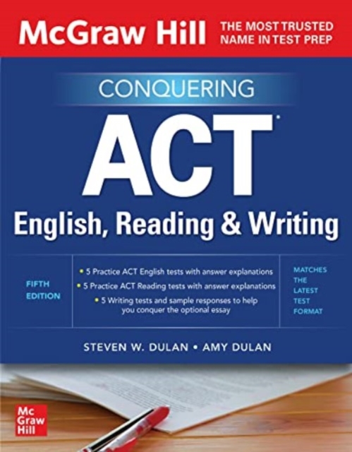 McGraw Hill Conquering ACT English, Reading, and Writing, Fifth Edition, Paperback / softback Book