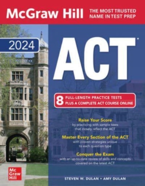 McGraw Hill ACT 2024, Paperback / softback Book