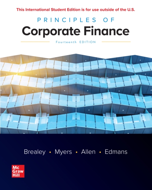 ISE eBook Online Access for Principles of Corporate Finance, EPUB eBook