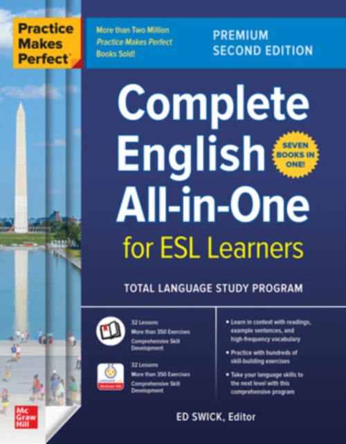 Practice Makes Perfect: Complete English All-in-One for ESL Learners, Premium Second Edition, Paperback / softback Book