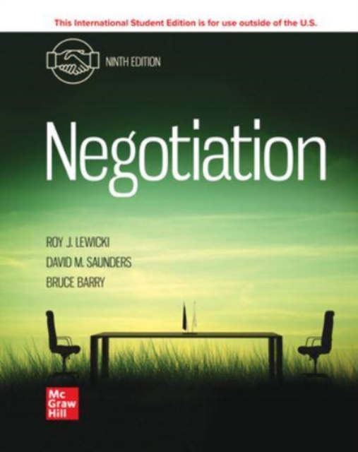 Negotiation ISE, Paperback / softback Book