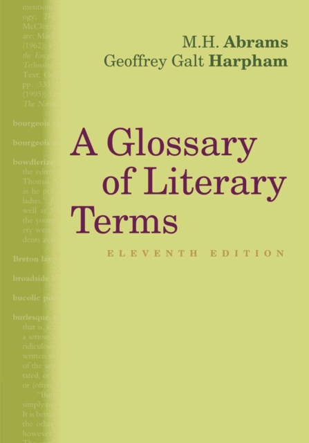 A Glossary of Literary Terms, PDF eBook
