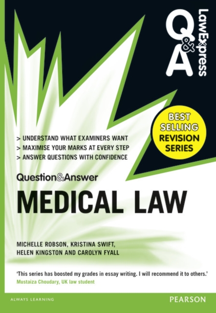 Law Express Question and Answer: Medical Law, Paperback / softback Book