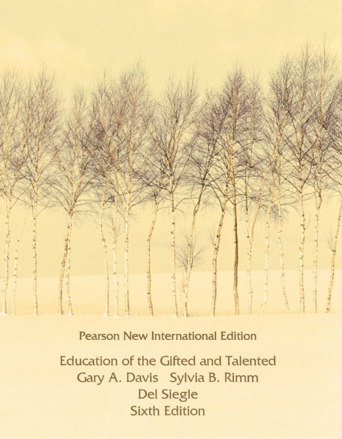Education of the Gifted and Talented: Pearson New International Edition, Paperback / softback Book