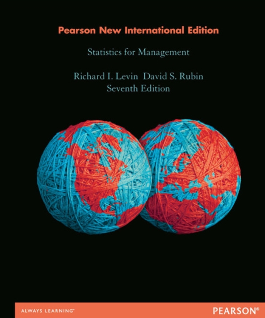Statistics for Management : Pearson New International Edition, Paperback / softback Book