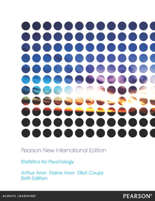 Statistics for Psychology : Pearson New International Edition, Paperback / softback Book