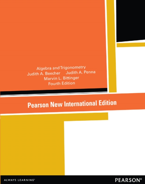 Algebra and Trigonometry : Pearson New International Edition, PDF eBook
