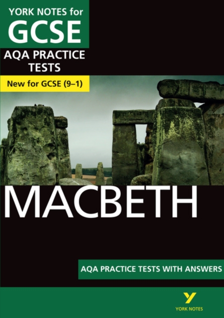 Macbeth AQA Practice Tests: York Notes for GCSE the best way to practise and feel ready for and 2023 and 2024 exams and assessments, Paperback / softback Book