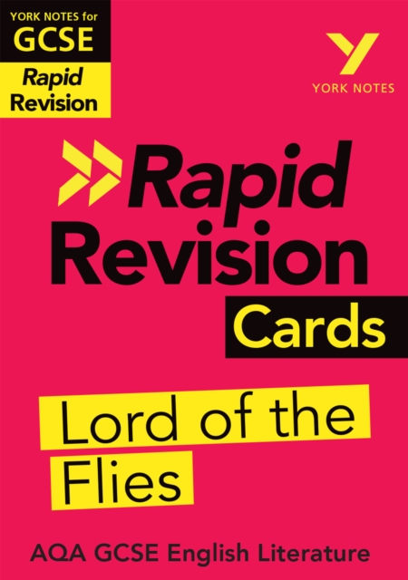York Notes for AQA GCSE Rapid Revision Cards: Lord of the Flies catch up, revise and be ready for and 2023 and 2024 exams and assessments, PDF eBook