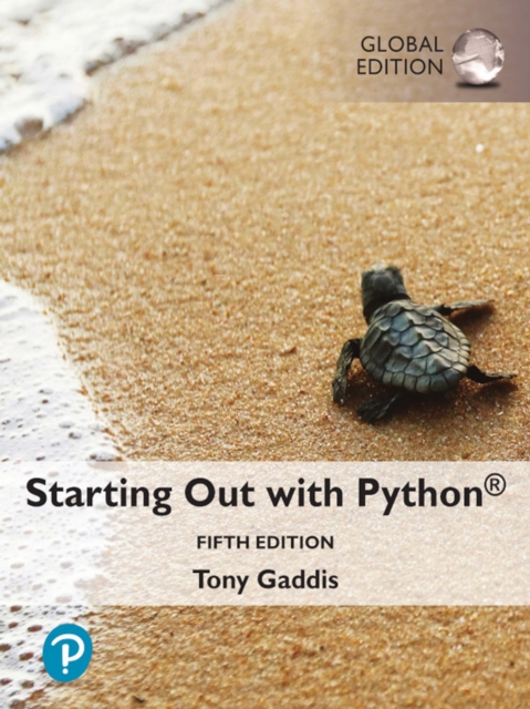 Starting Out with Python, Global Edition, PDF eBook
