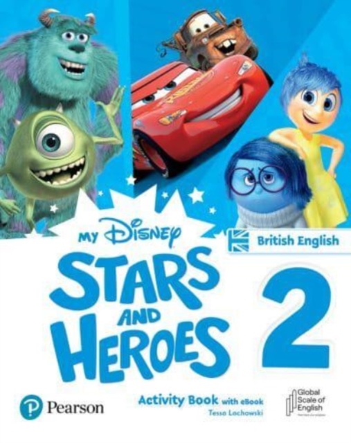 My Disney Stars and Heroes British Edition Level 2 Activity Book with eBook, Mixed media product Book