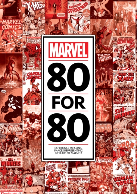 Marvel 80 For 80, Hardback Book