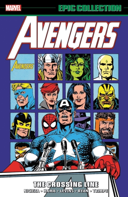 Avengers Epic Collection: The Crossing Line, Paperback / softback Book