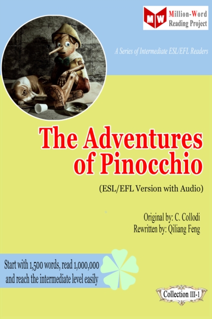Adventures of Pinocchio (ESL/EFL Version with Audioo), EPUB eBook