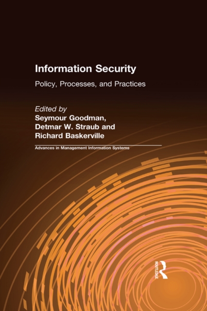 Information Security : Policy, Processes, and Practices, PDF eBook