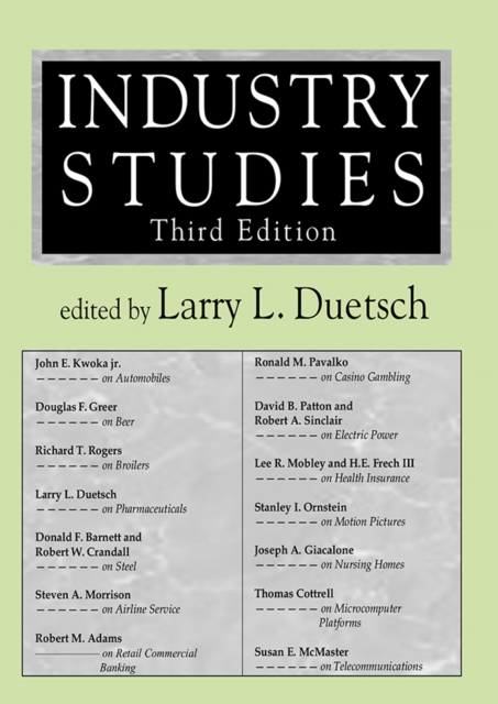Industry Studies, EPUB eBook