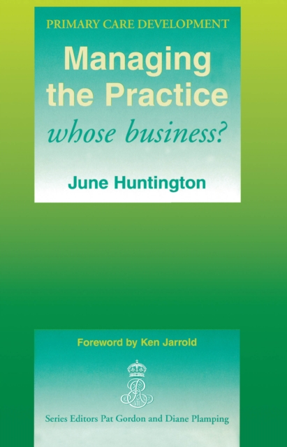Managing the Practice : Whose Business?, EPUB eBook