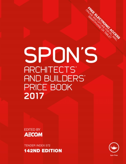 Spon's Architects' and Builders' Price Book 2017, EPUB eBook