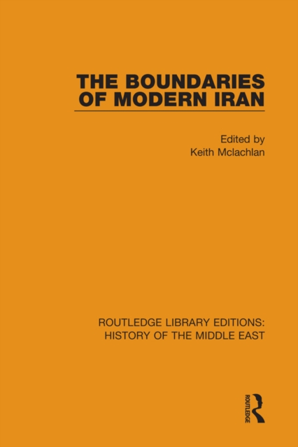 The Boundaries of Modern Iran, EPUB eBook