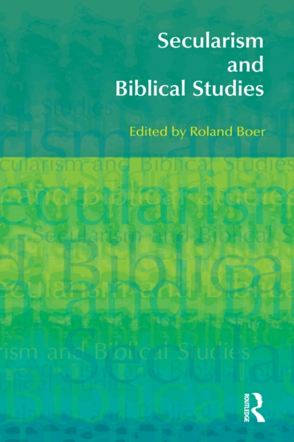 Secularism and Biblical Studies, PDF eBook