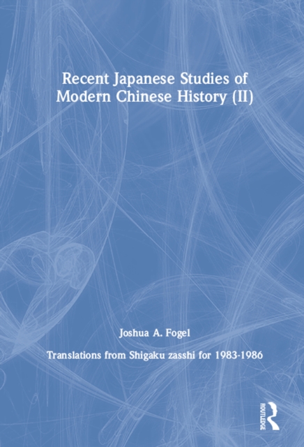 Recent Japanese Studies of Modern Chinese History: v. 2, EPUB eBook
