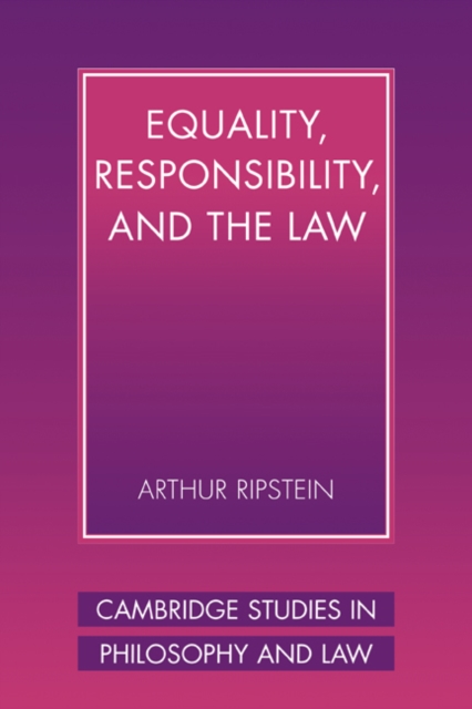 Equality, Responsibility, and the Law, PDF eBook