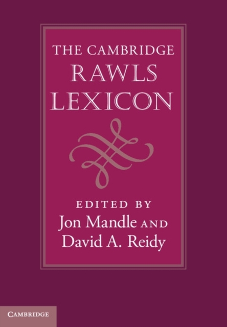 The Cambridge Rawls Lexicon, PDF eBook
