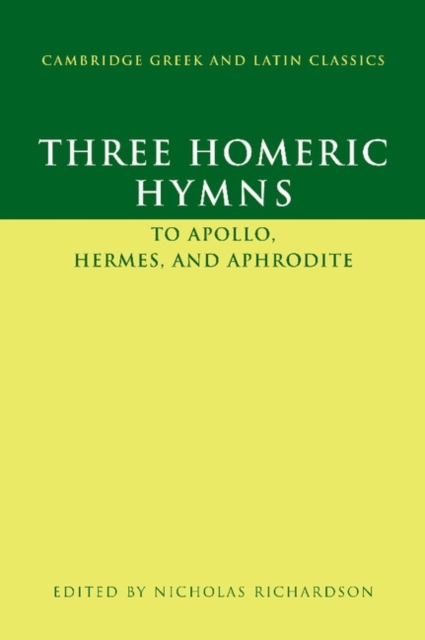 Three Homeric Hymns : To Apollo, Hermes, and Aphrodite, PDF eBook