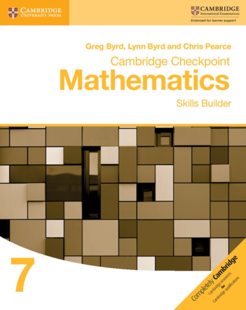 Cambridge Checkpoint Mathematics Skills Builder Workbook 7, Paperback / softback Book