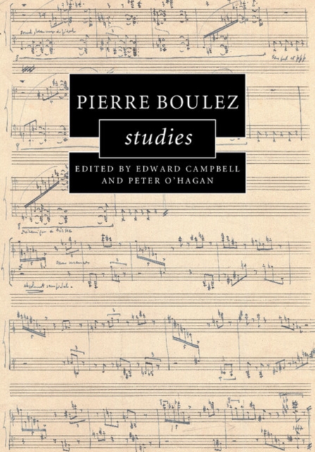 Pierre Boulez Studies, EPUB eBook
