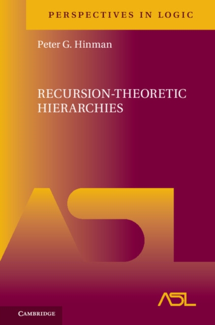 Recursion-Theoretic Hierarchies, PDF eBook