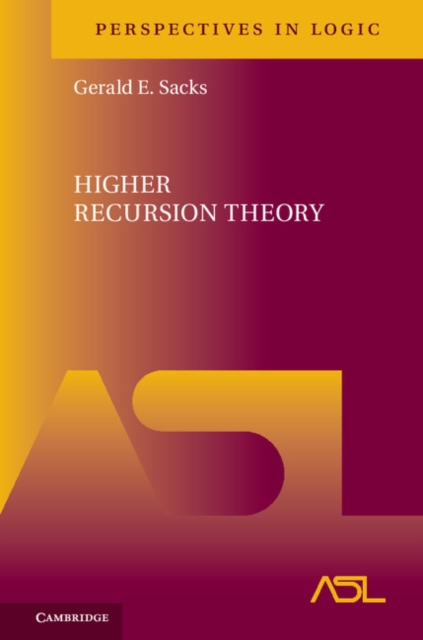 Higher Recursion Theory, PDF eBook