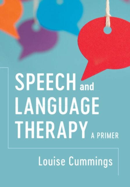 Speech and Language Therapy : A Primer, PDF eBook
